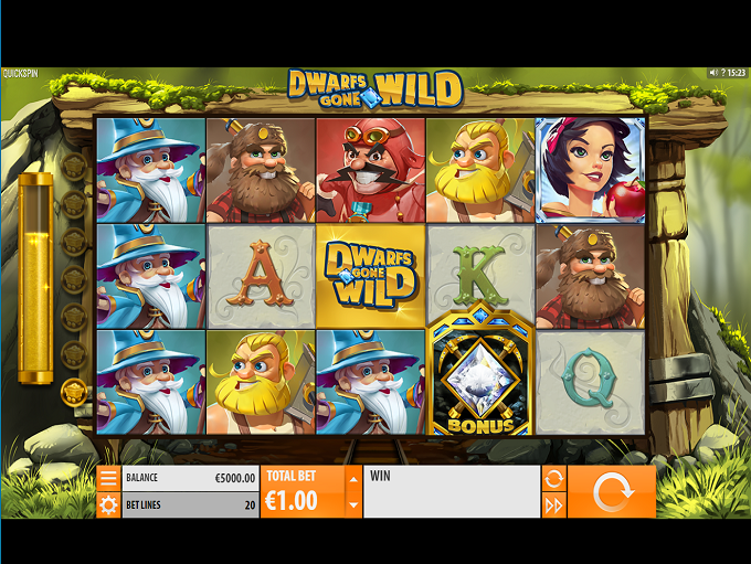 Dwarfs Gone Wild Slot By Quickspin Review Demo Game