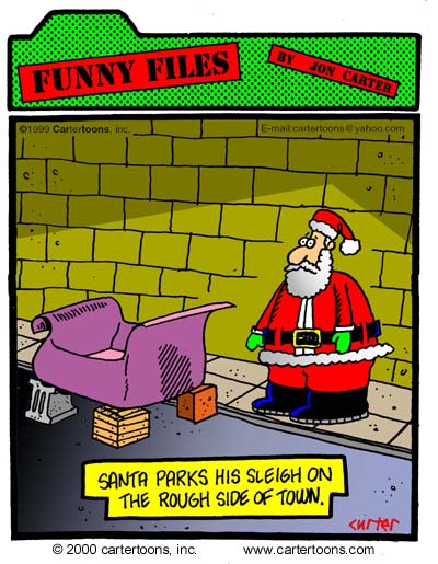 funny christmas cartoons far side