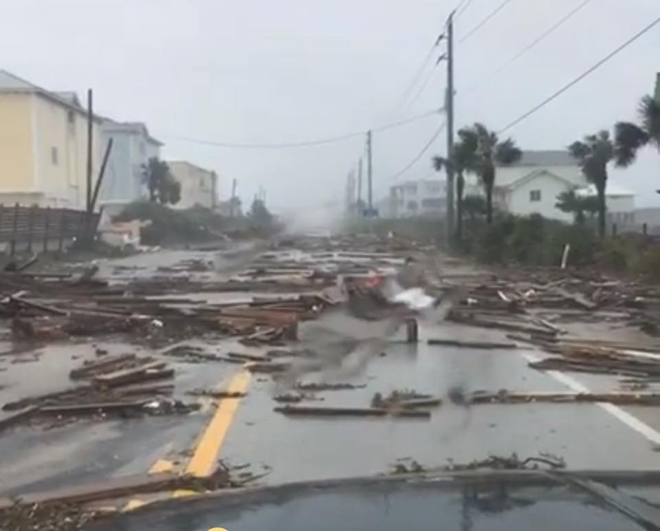 St. Augustine after Hurricane Matthew passed by.
