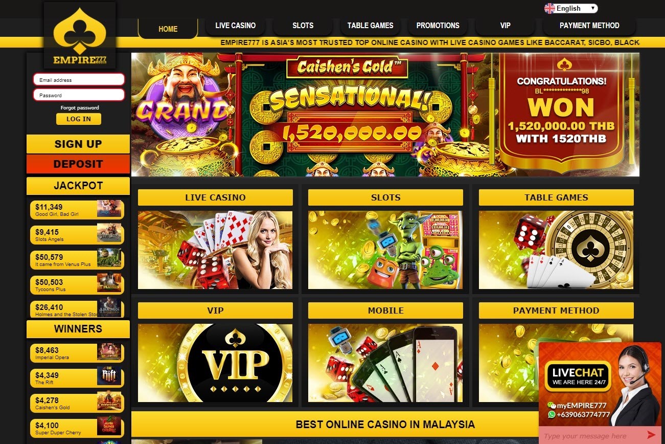 slot casino online malaysia temata