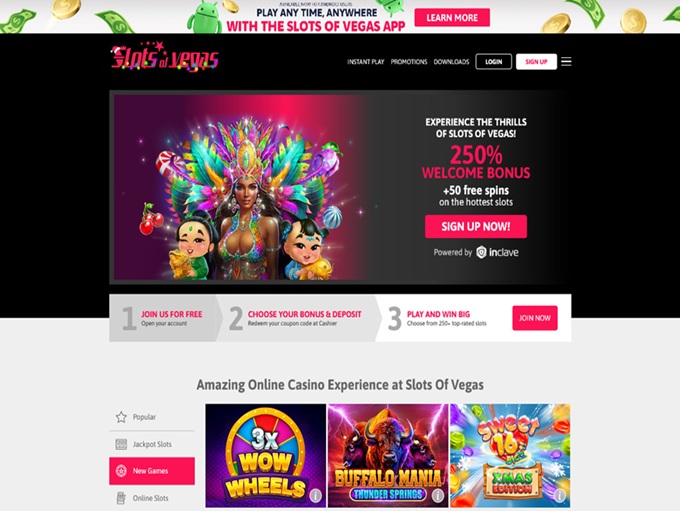 Slots of Vegas 18.12.2025. Hp 