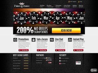 Instant Play Casino  Play Palace of Chance Casino Games Online