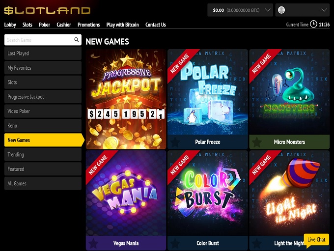 slotland casino codes