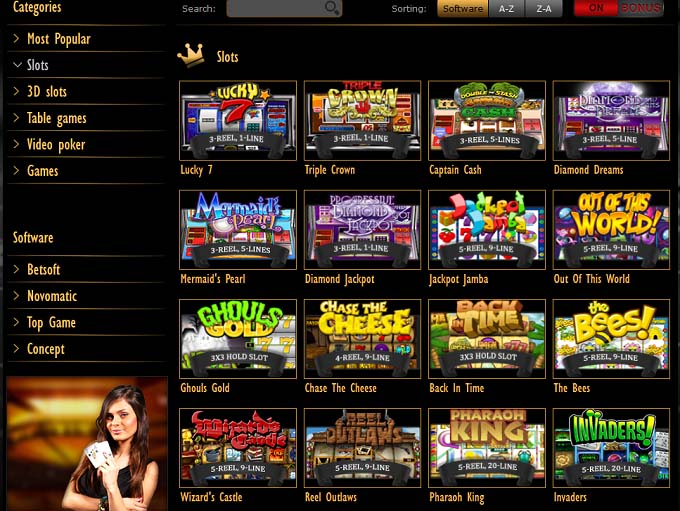 Pamper Online Casino