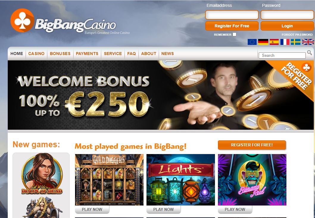 Sign Up Bonus Casino
