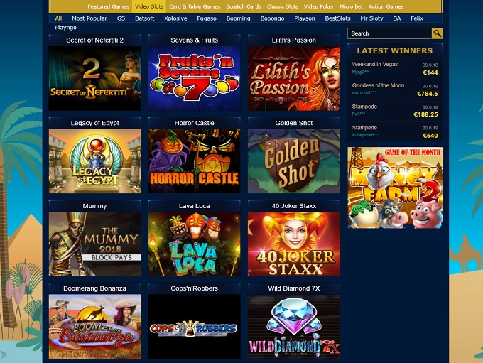melhor site de casino online