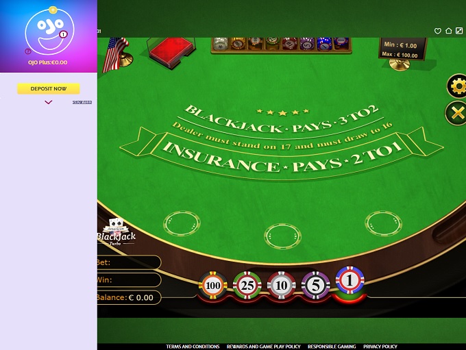 PlayOJO Casino 24.03.2021. Game 3 