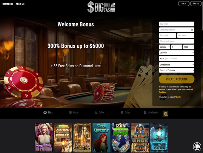 Big Dollar Casino 18.09.2025. Hp 