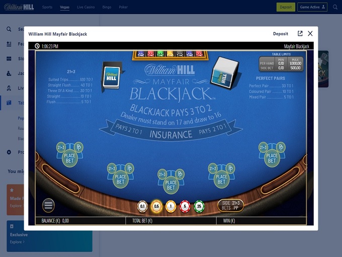 William Hill Casino 27.05.2022. Game 3 