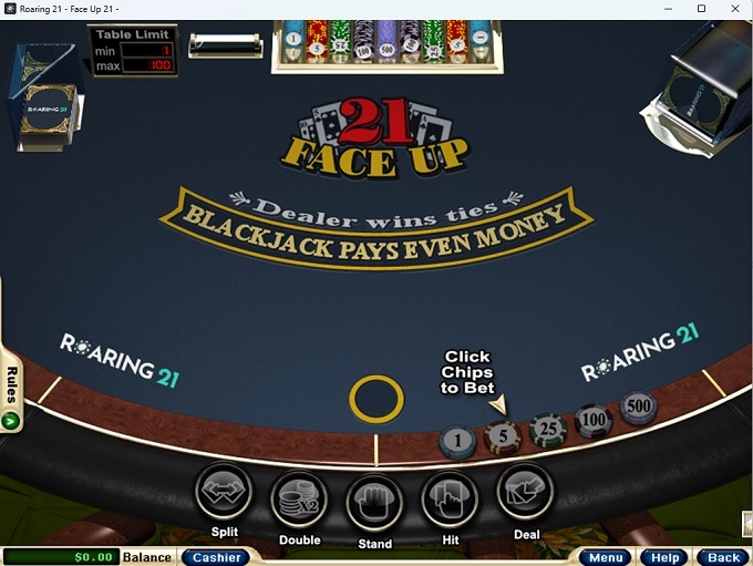 Roaring 21 Casino 18.09.2023. Game 3 