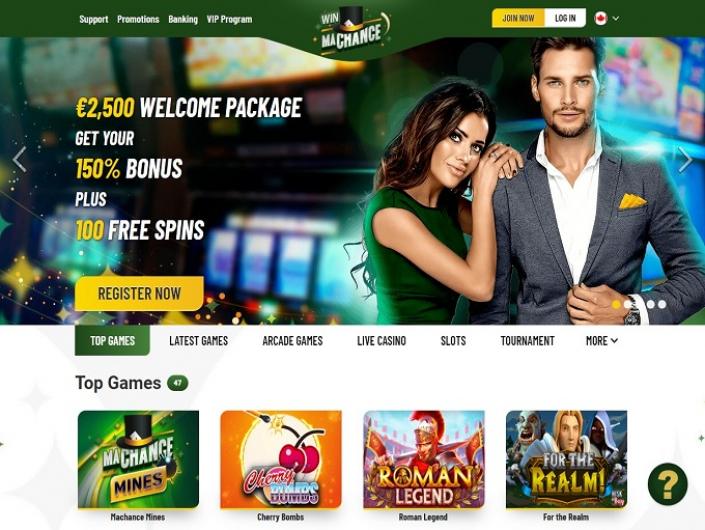 Revue du casino MaChance FR | 2022, 10€ offerts + 300% de bonus jusqu'à 60€