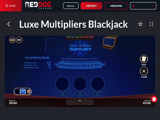 Red Dog Casino 19.02.2024. Game3 