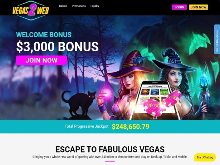 Casino en ligne Vegas 2 Web Casino