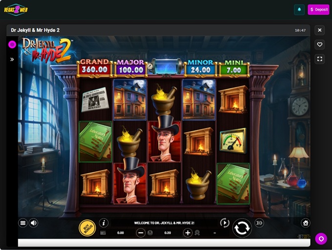 Vegas2Web Casino 06.5.2026. Game 2 