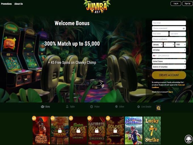 Jumba Bet Casino 18.09.2025. Hp 