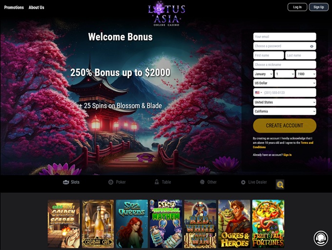 Lotus Asia Casino 19.09.2025. hp 