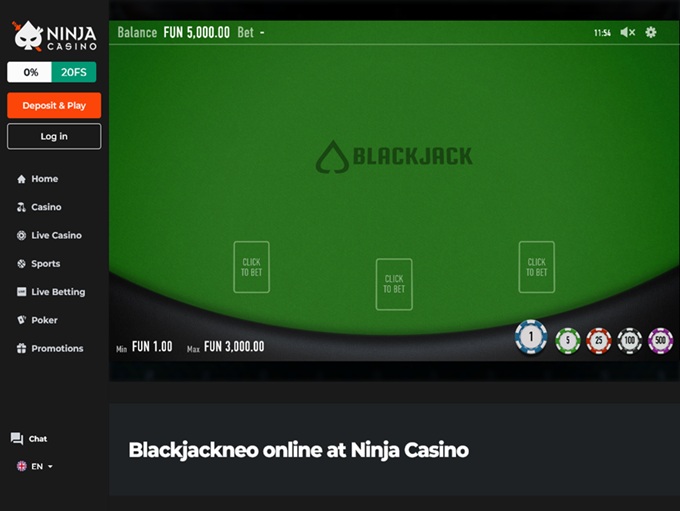 Ninja Casino 05.11.2025. Game 3 