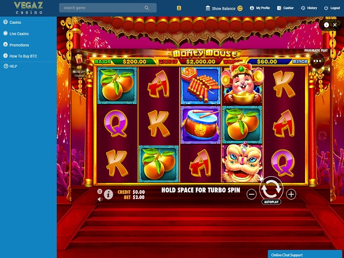Vegaz Casino Game 2 