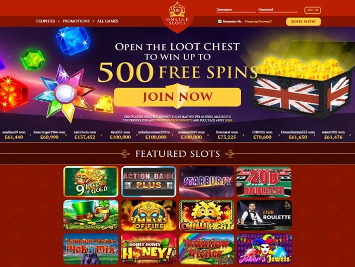 best online casino uk with free spins