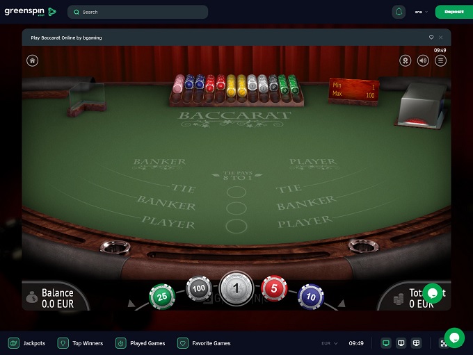 GreenSpin Casino 04.07.2023. Game3 