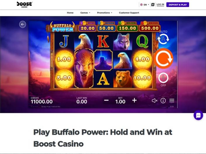 boost casino