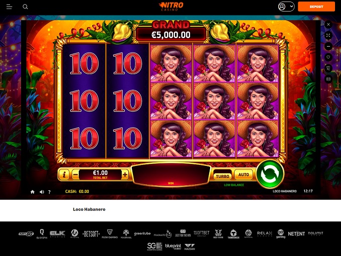 Nitro Casino 09.08.2023. Game1 