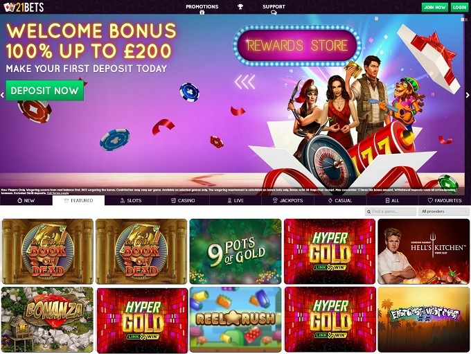 21Bets Casino 17.07.2023. Hp 