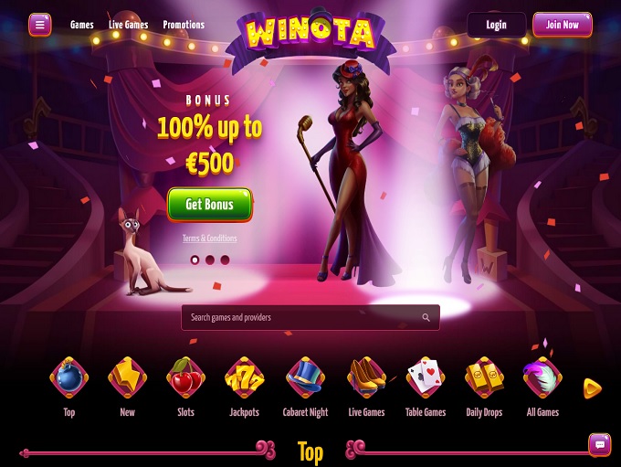 Winota Casino hp 