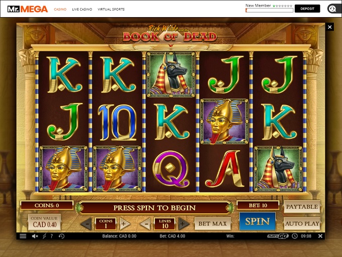 MrMega Casino Game2 