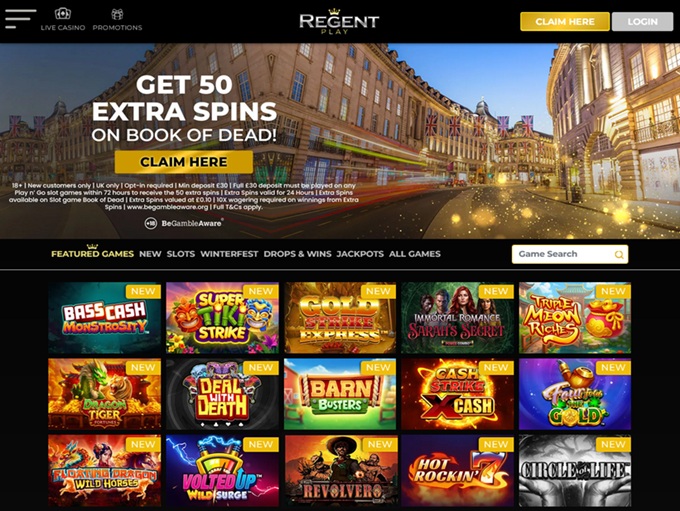 Regent Play Casino 28.01.2026. hp 