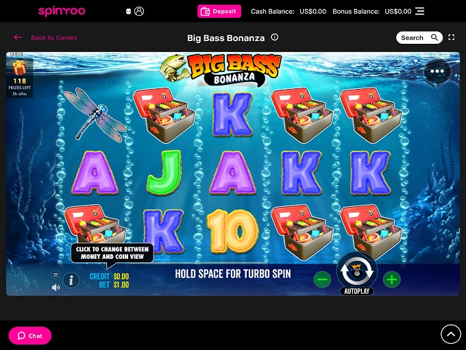 SpinYoo Casino 06.09.2021. Game2 