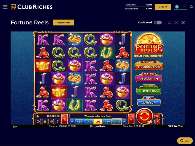 ClubRiches Casino 04.10.2021. Game2 