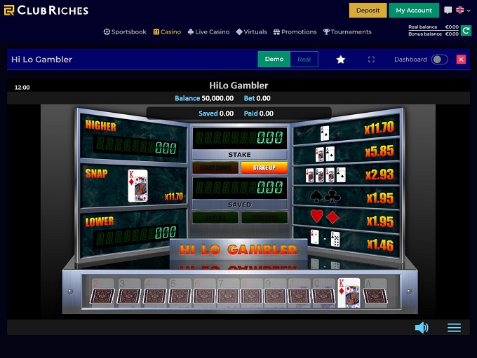 ClubRiches Casino 19.01.2023. Game3 