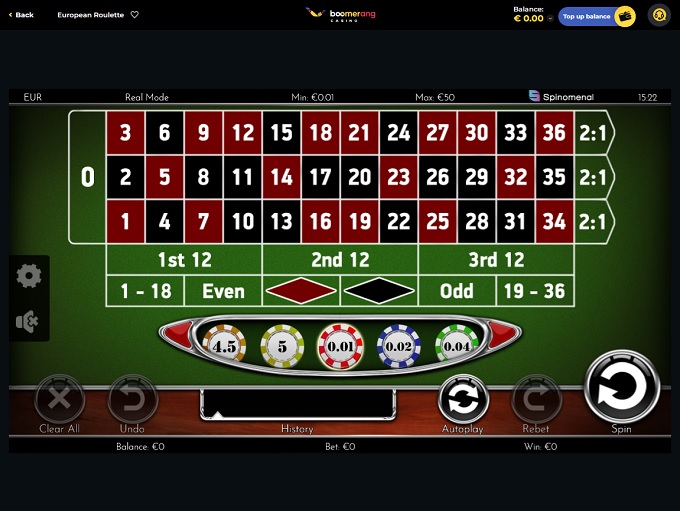 Boomerang Casino 31.01.2022. Game3 