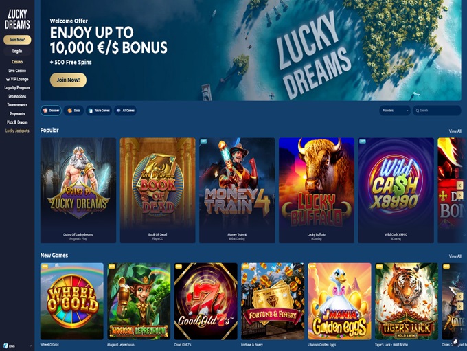 Lucky Dreams Casino 01.03.2024. Hp 