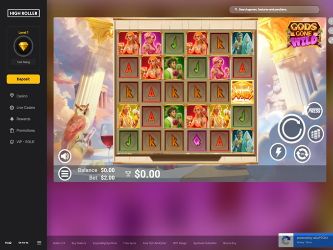 High Roller Casino 15.09.2025. Game2