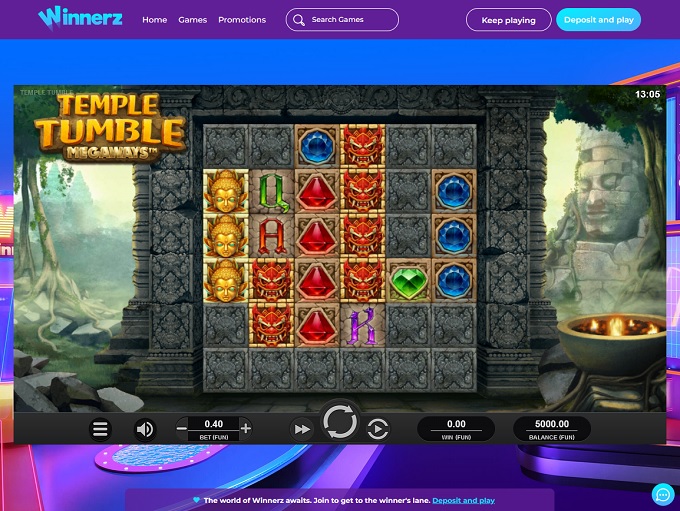 Winnerz Casino Game 1 