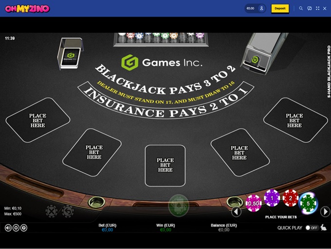 OhMyZino Casino 13.11.2025. Game 3 