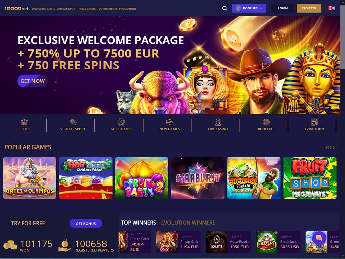 1GOODbet Casino 06.03.2023. Hp 