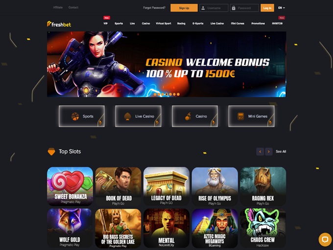 FreshBet Casino 16.10.2024. Hp 