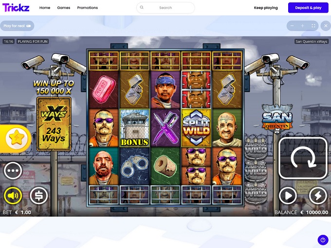 Trickz Casino Game 1 