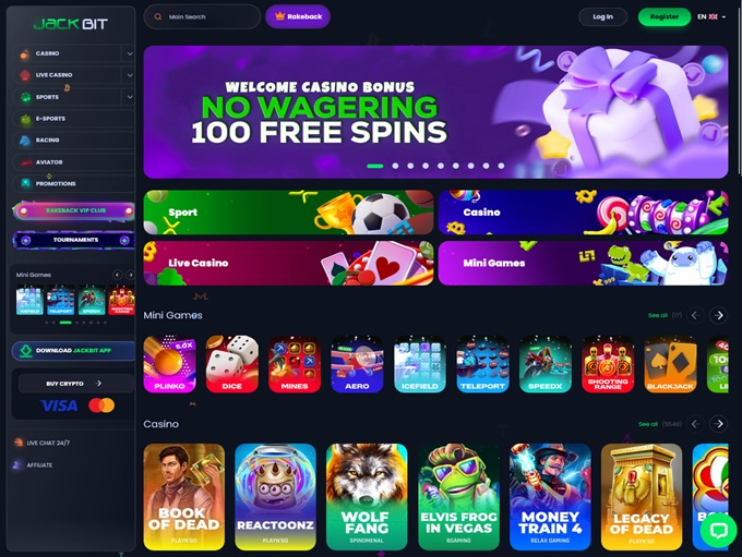 Jackbit Casino 10.02.2025. Hp 