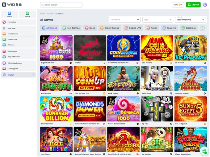 Weiss Casino 04.02.2026. lobby 