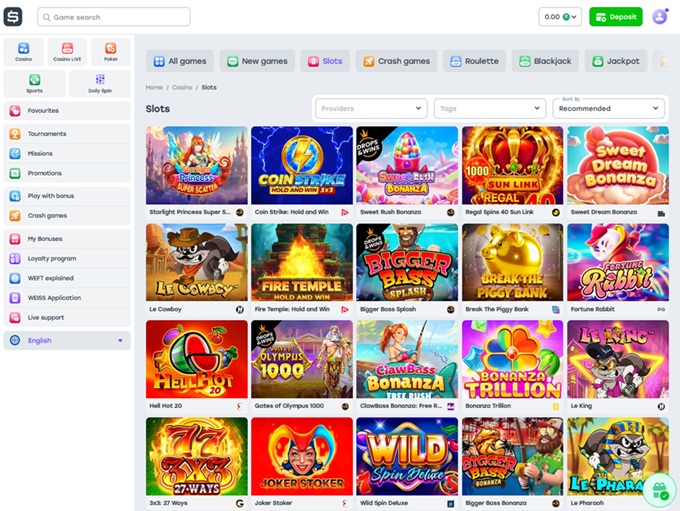 Weiss Casino 04.12.2025. Lobby 