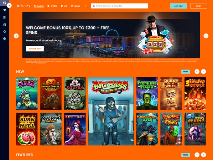 MrRex Casino 31.10.2025. hp