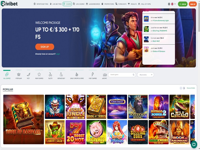 ivibet casino 22082023 HP 