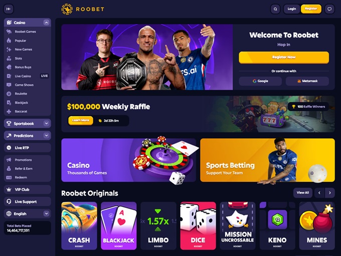 roobet casino hp 26 06 2026 