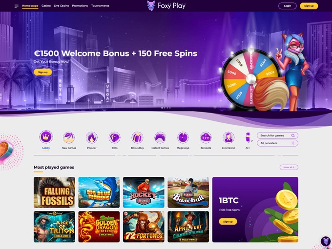 Foxy Play Casino 24.10.2023. Hp 