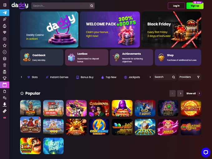 daddy Casino 06.10.2025. Hp 