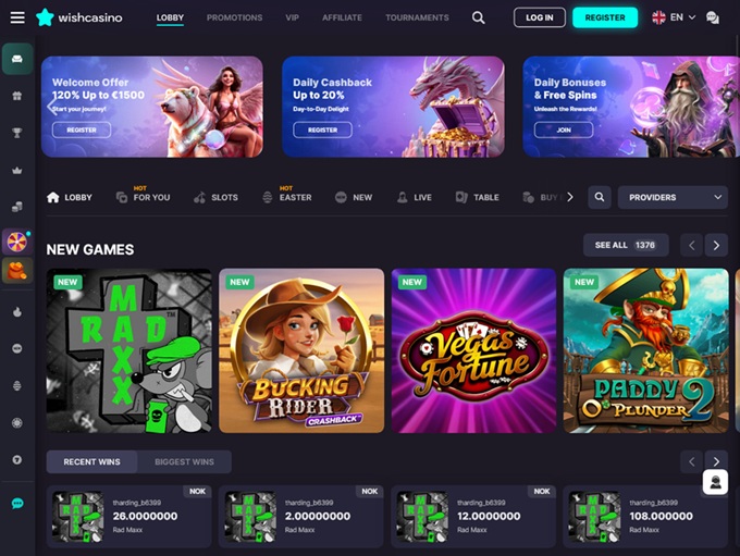 WishCasino 08.05.2025. Hp